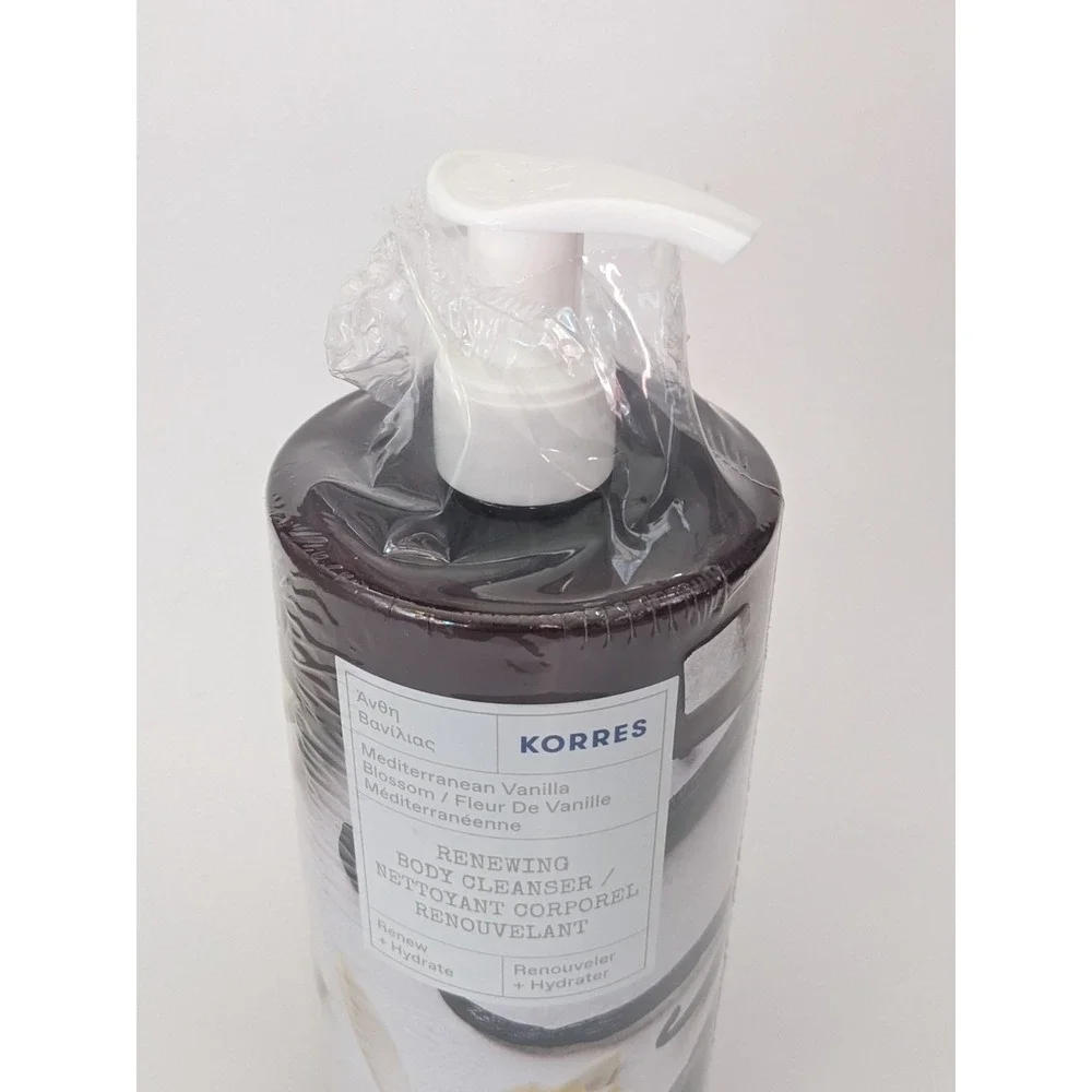 Korres Mediterranean Vanilla Blossom Renewing Body Cleanser 1000‎ mL / 33.81 fl.